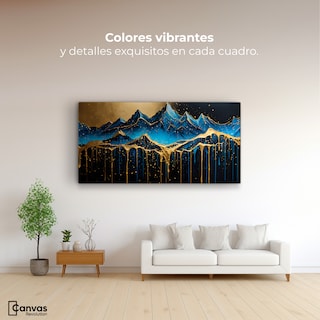 Foto 2 | Cuadro Decorativo Canvas Montaña Celestial 120x60