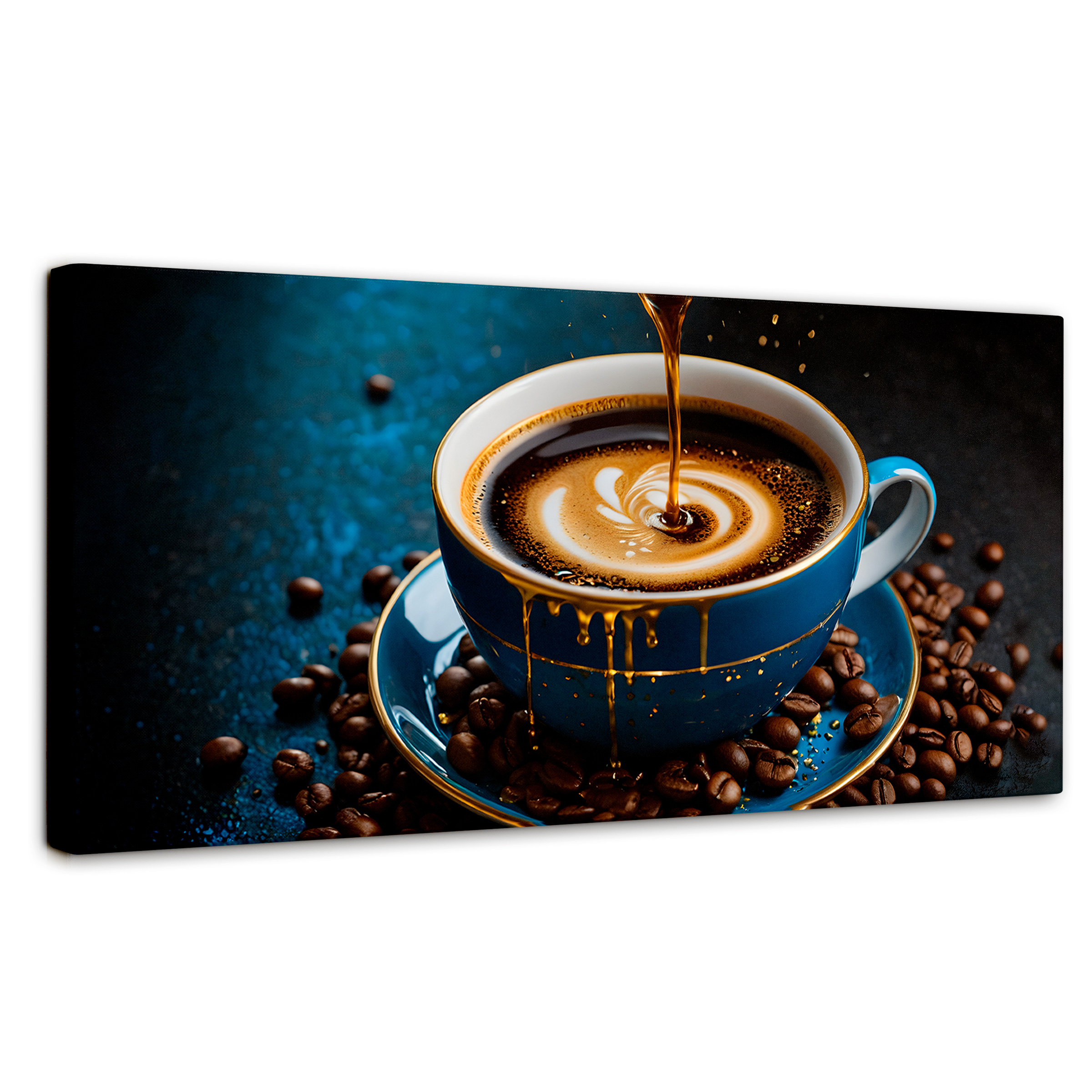 Cuadro Decorativo Canvas Cafe Armonioso 120x60