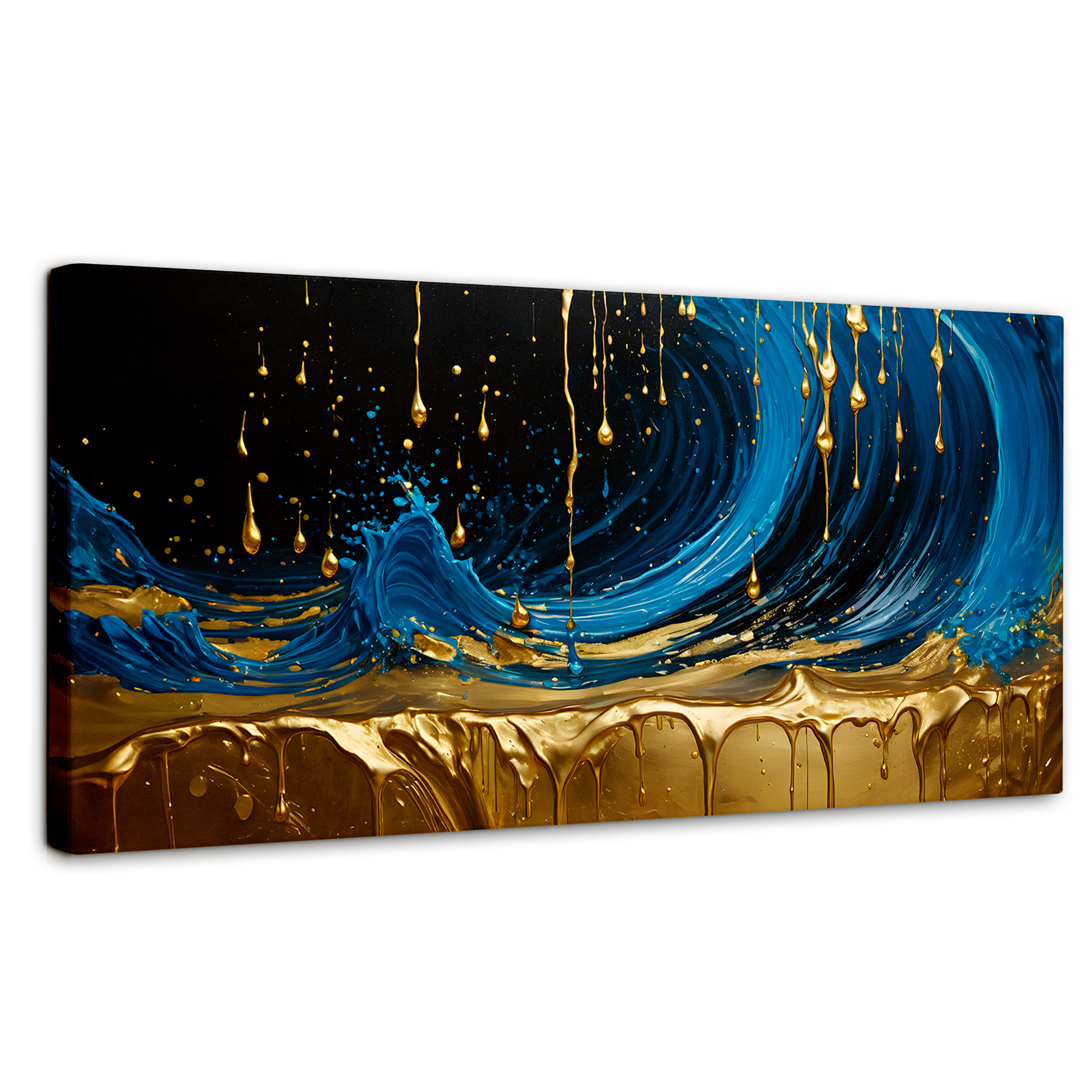 Cuadro Decorativo Canvas Elegancia Zafiro 120x60