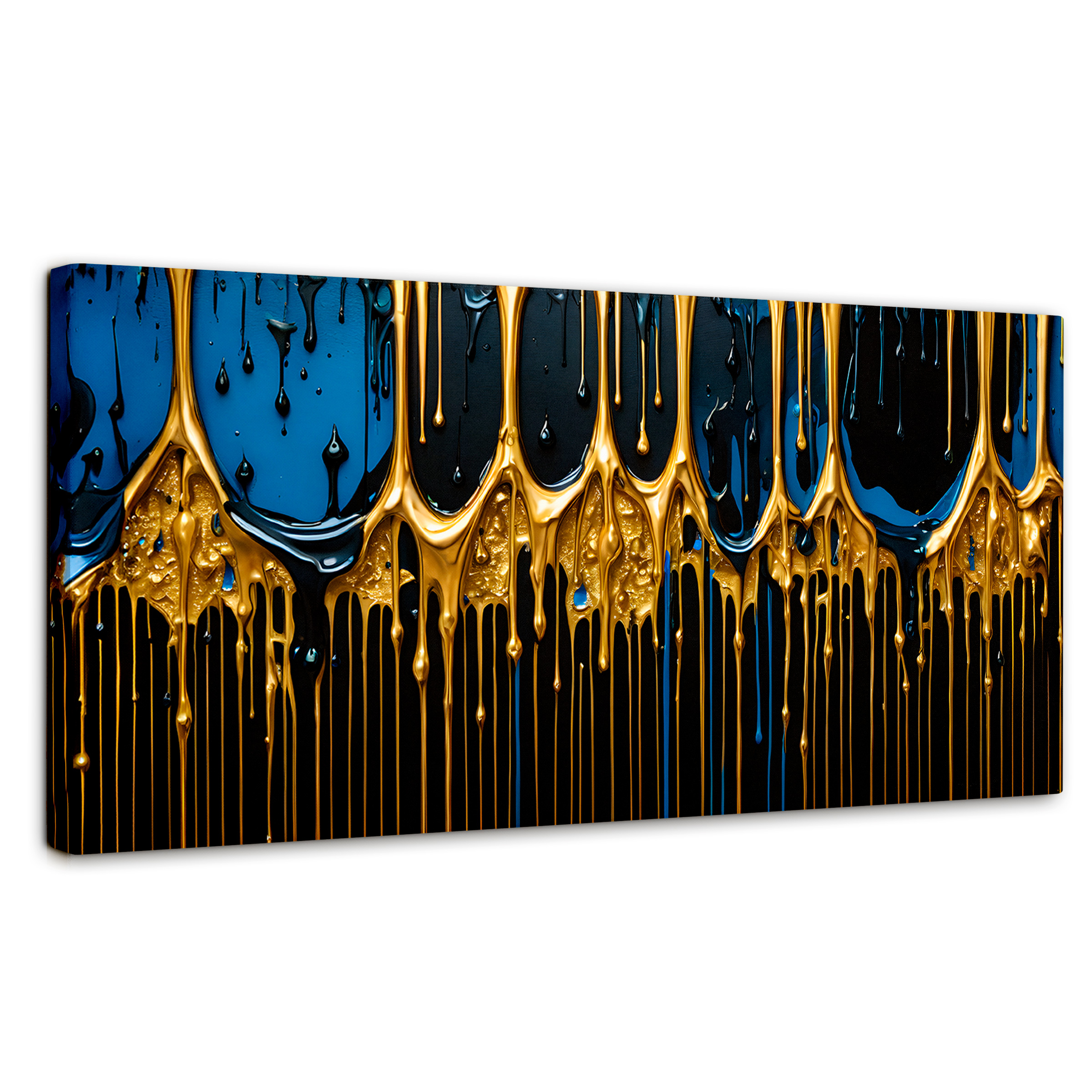 Cuadro Decorativo Canvas Mareas Vibrantes 120x60