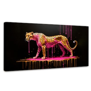 Foto 1 | Cuadro Decorativo Canvas Belleza Felina 120x60