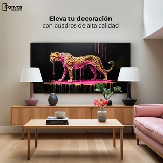 Foto 3 | Cuadro Decorativo Canvas Belleza Felina 120x60
