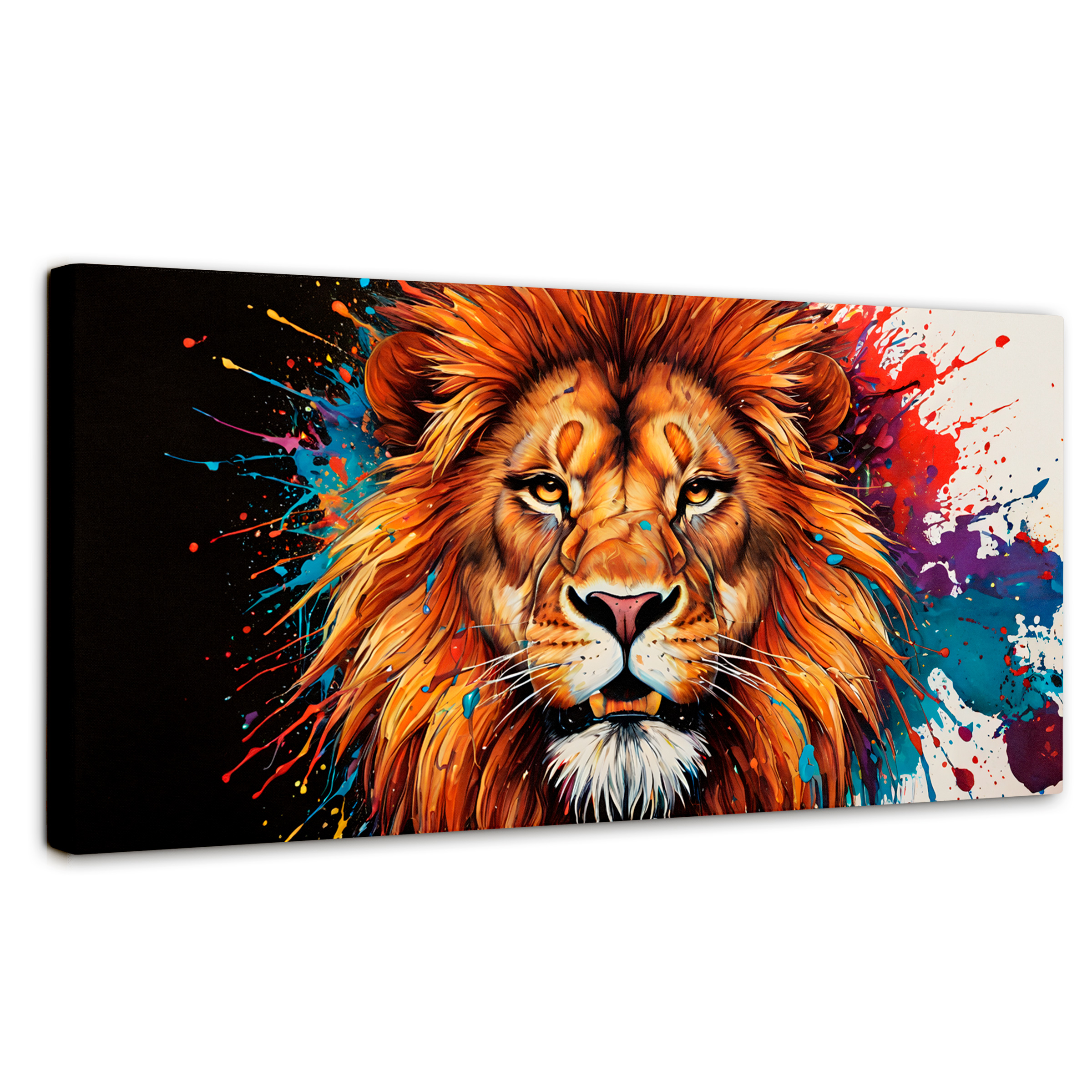 Cuadro Decorativo Canvas Majestad Colores 120x60