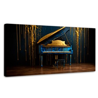 Foto 1 | Cuadro Decorativo Canvas Sinfonía Barroca 120x60
