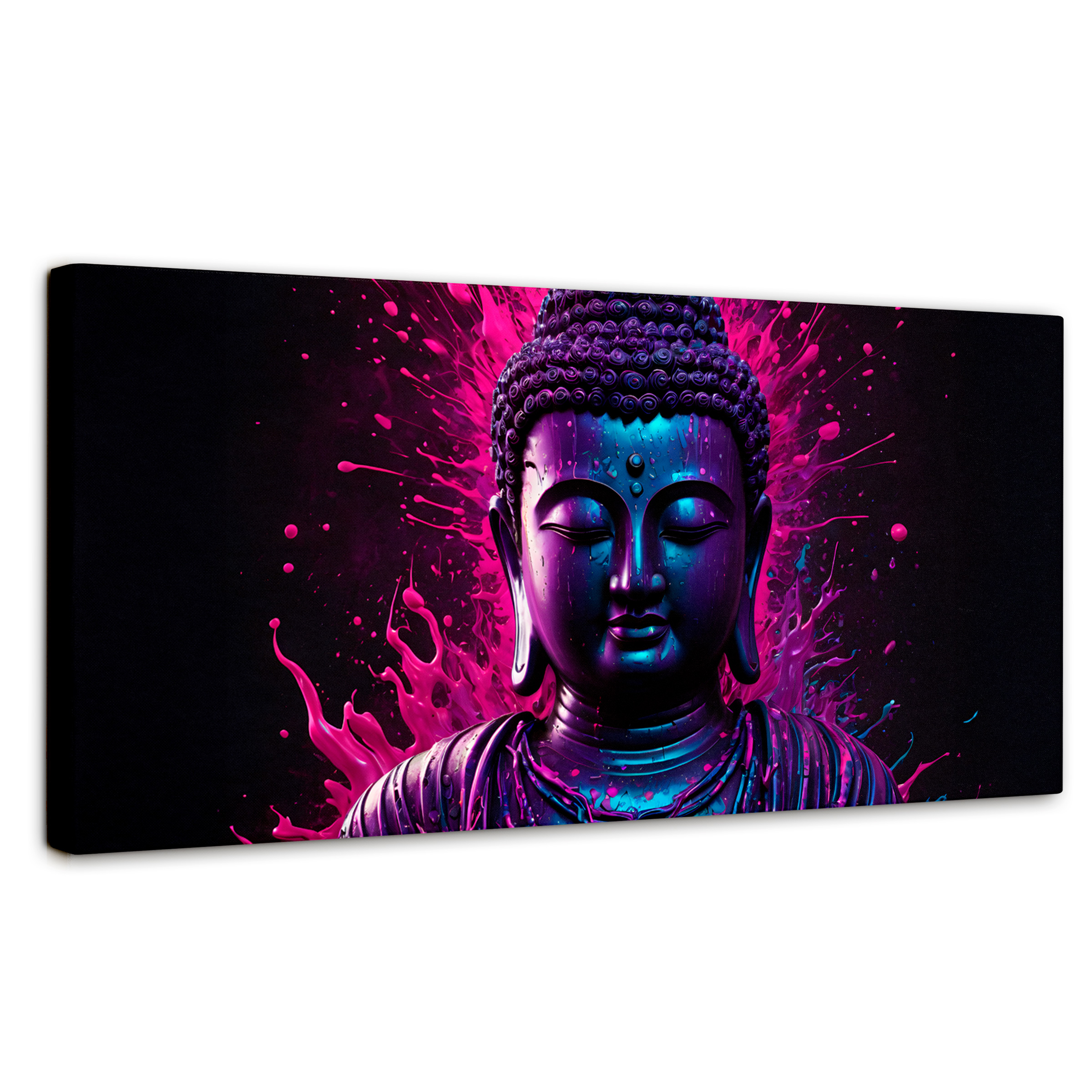 Cuadro Decorativo Canvas Buda Armonioso 120x60