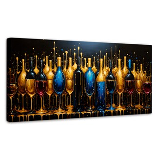 Foto 1 | Cuadro Decorativo Canvas Elixir Celestial 120x60