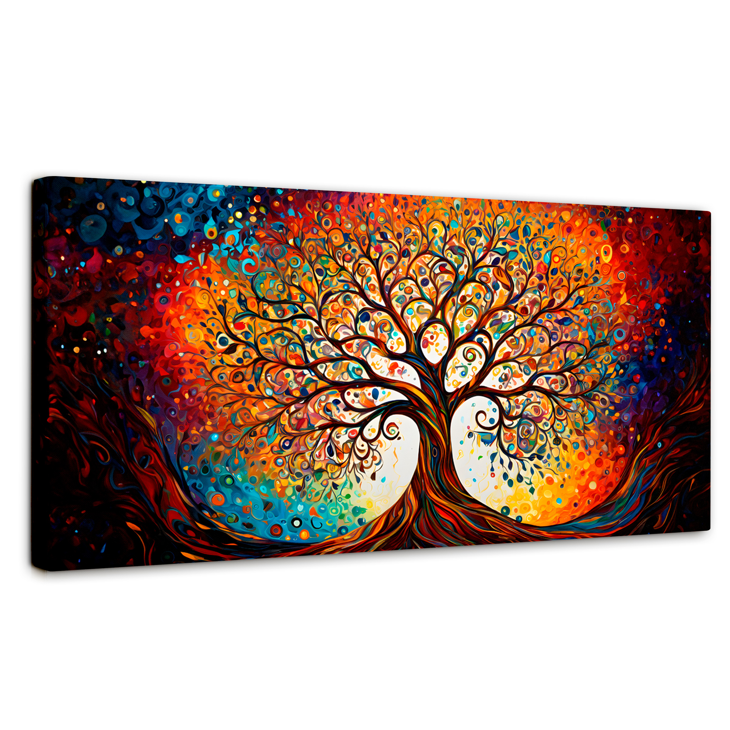 Foto 2 pulgar | Cuadro Decorativo Canvas Árbol Espiritual 120x60