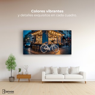 Foto 2 | Cuadro Decorativo Canvas Bicicleta Boulevard 120x60