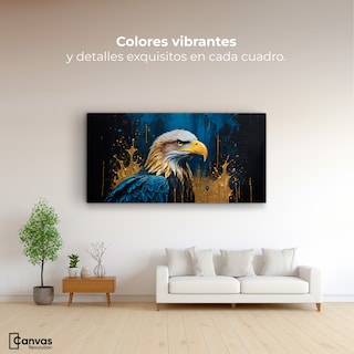 Foto 2 | Cuadro Decorativo Canvas Águila Majestuosa 120x60