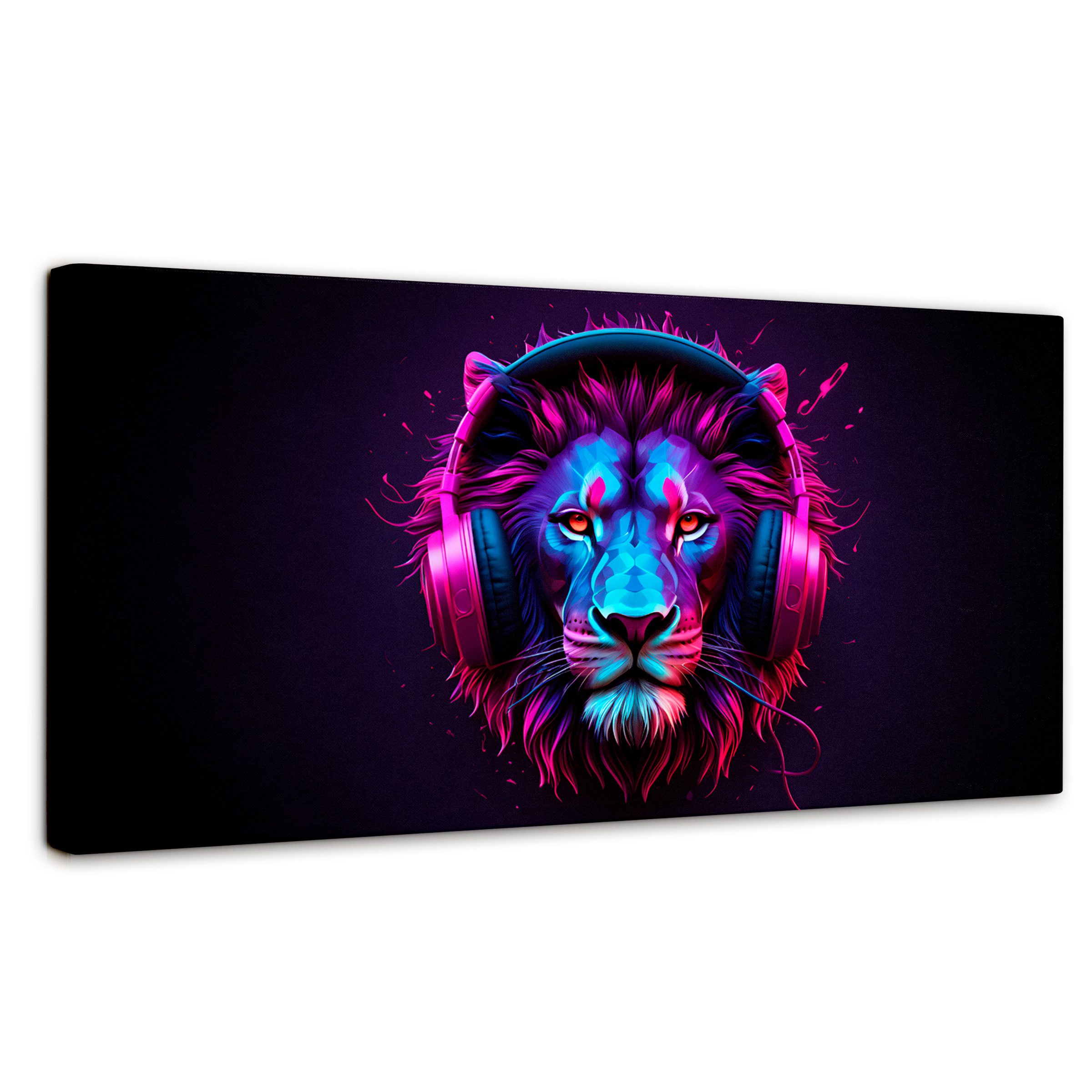Foto 1 | Cuadro Decorativo Canvas Sonidos Salvajes 120x60