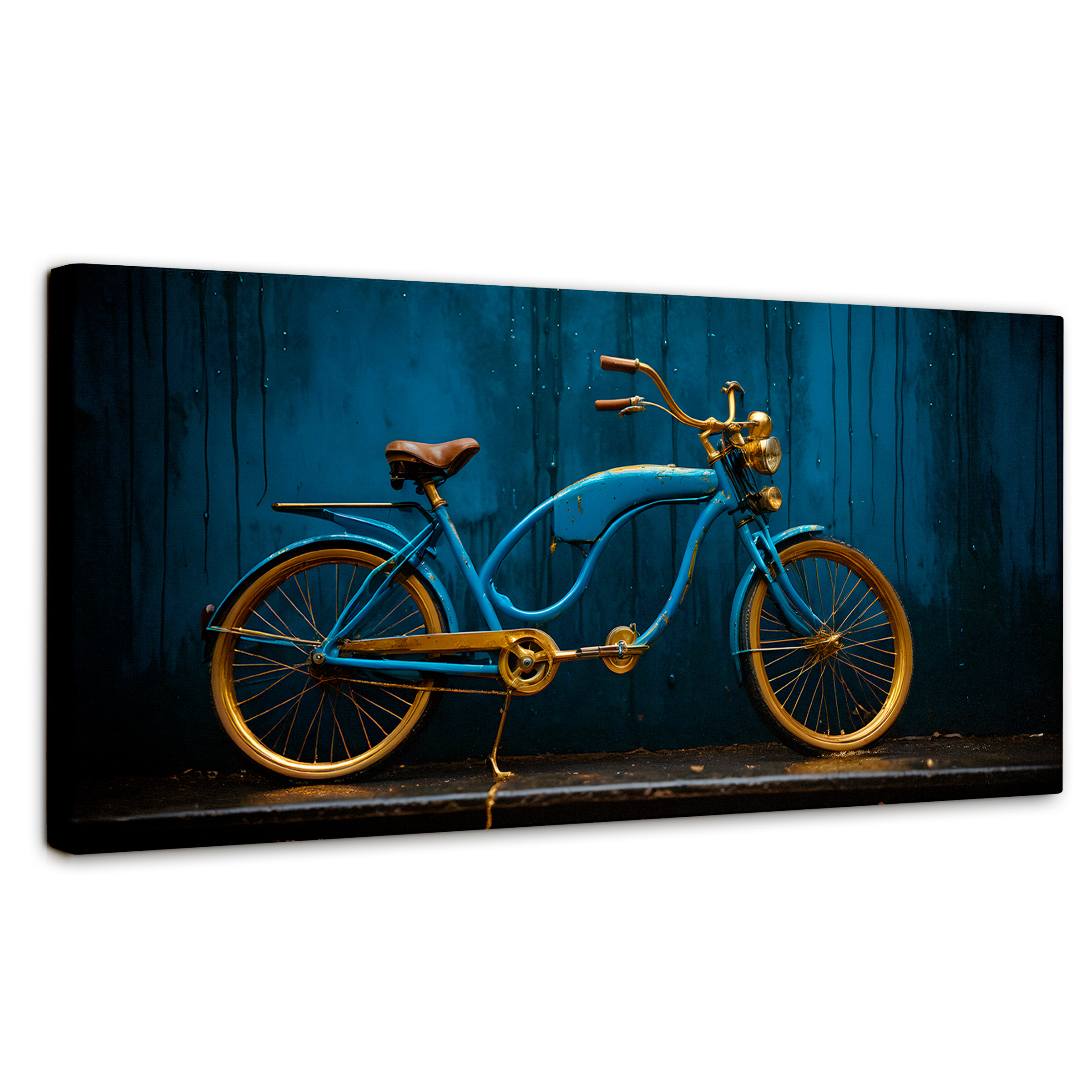 Foto 2 pulgar | Cuadro Decorativo Canvas Bicicleta Vintage 120x60