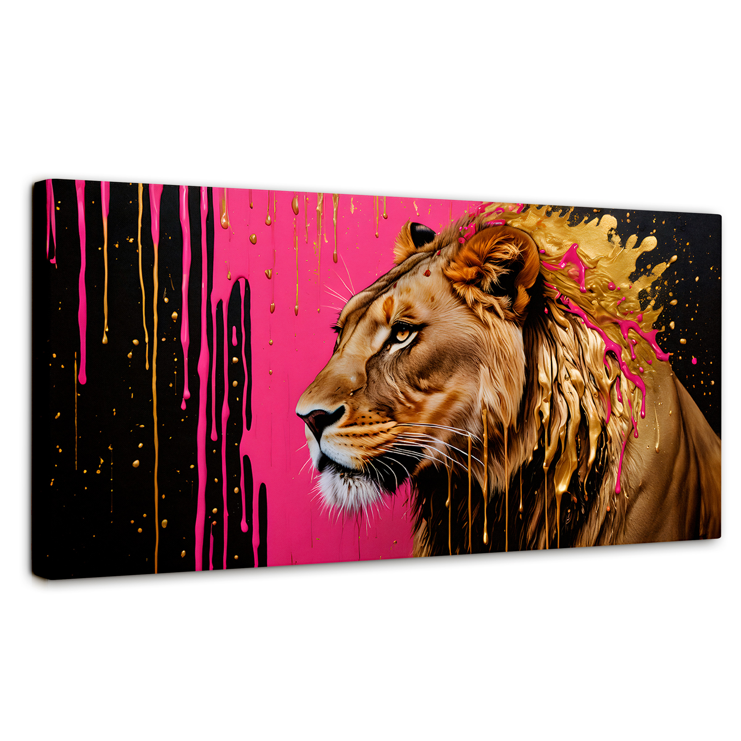 Foto 1 | Cuadro Decorativo Canvas Melena Majestuosa 120x60