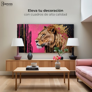 Foto 3 | Cuadro Decorativo Canvas Melena Majestuosa 120x60