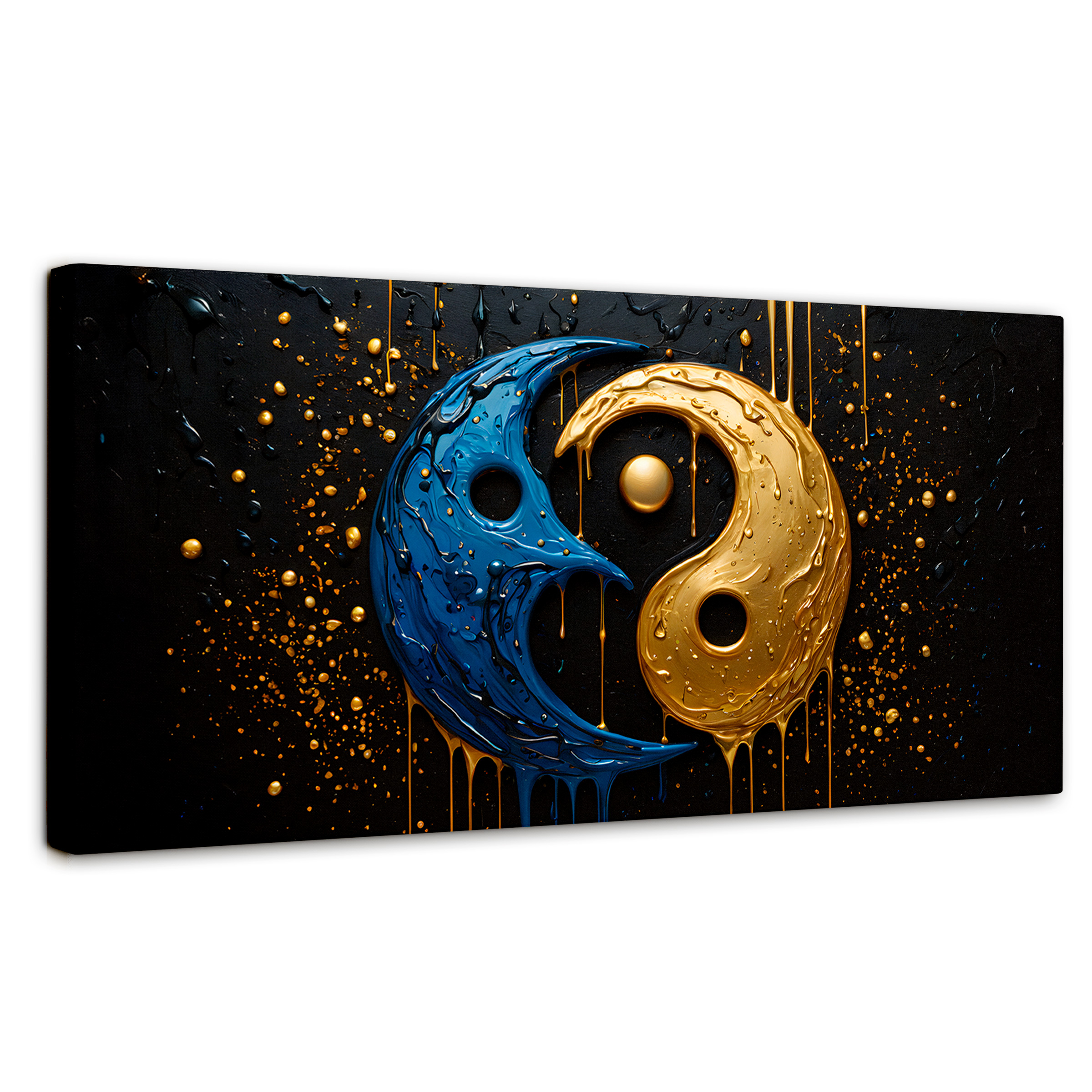 Cuadro Decorativo Canvas Armonía Yin Yang 120x60