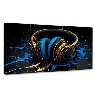 Foto 1 | Cuadro Decorativo Canvas Sinfonía Líquida 120x60