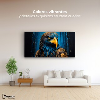 Foto 2 | Cuadro Decorativo Canvas Plumas Celestiales 120x60