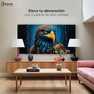 Foto 3 | Cuadro Decorativo Canvas Plumas Celestiales 120x60