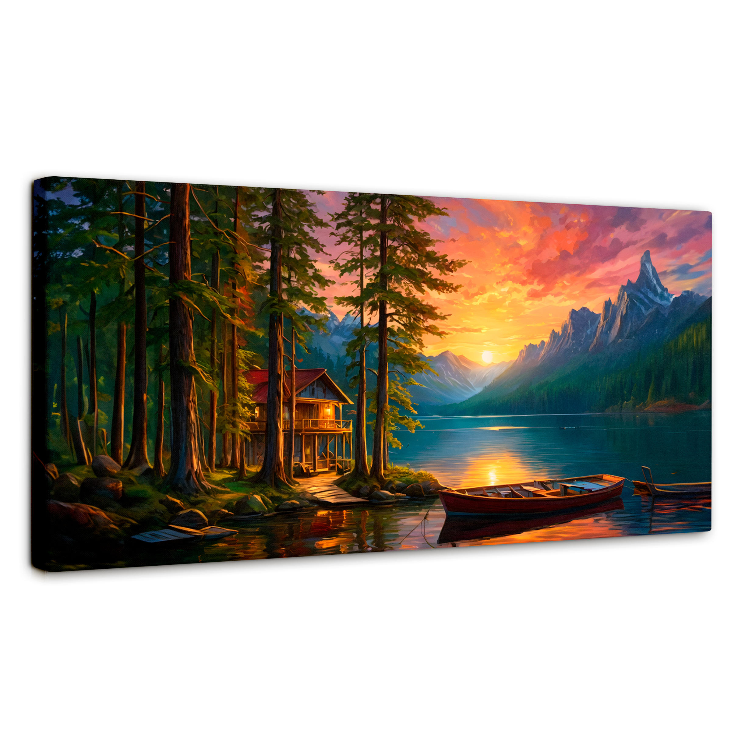 Cuadro Decorativo Canvas Paisaje Estelar 120x60