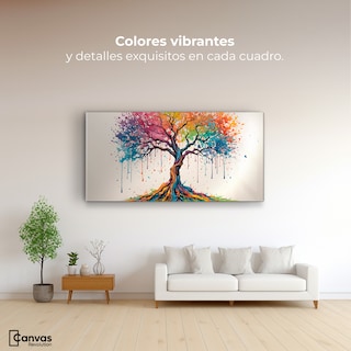 Foto 2 | Cuadro Decorativo Canvas Energía Natural 120x60
