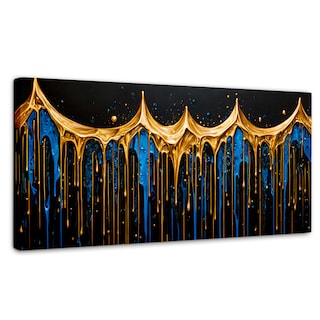 Foto 1 | Cuadro Decorativo Canvas Lluvia Brillante 120x60