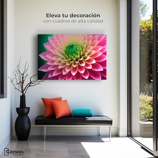 Foto 3 | Cuadro Decorativo Canvas Dalia Brillo Vivo 90x60