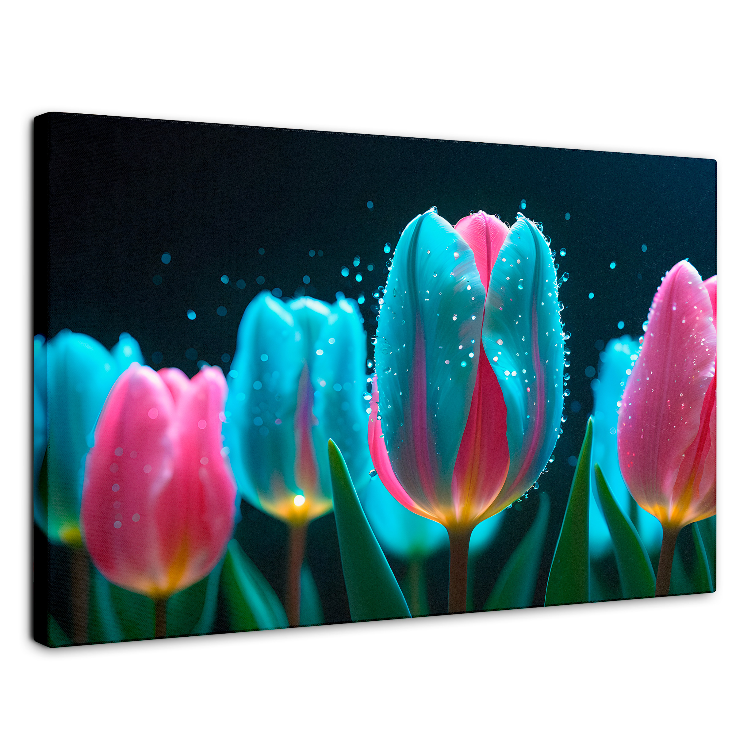 Cuadro Decorativo Canvas Tulipanes Fragancia 90x60