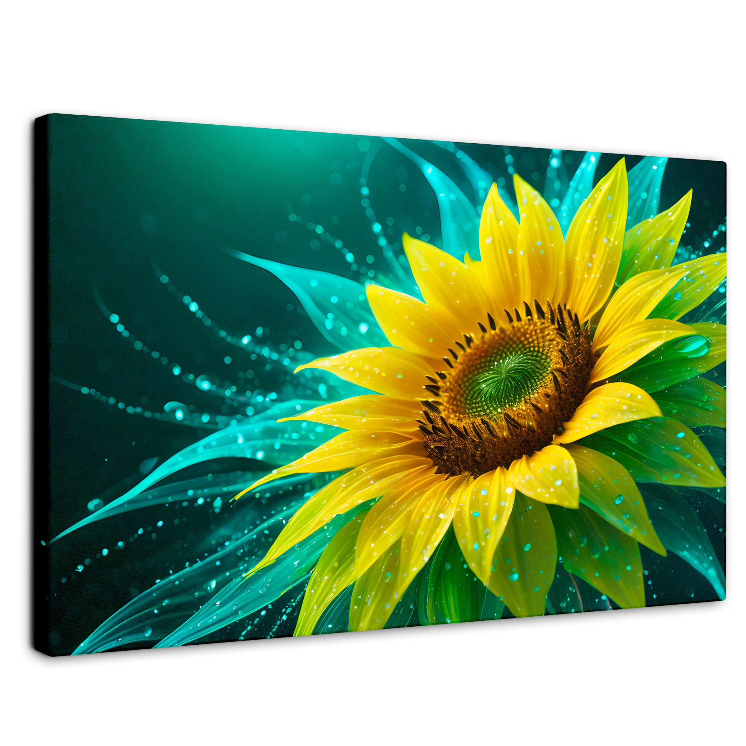 Foto 2 pulgar | Cuadro Decorativo Canvas Fulgor De Girasol 90x60