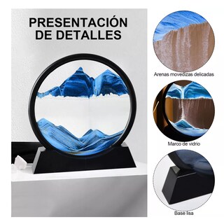 Foto 3 | 3d Decoración De Escritorio De Pintura De Arenas Movedizas Eo Safe Imports Esi-17580 Multicolor