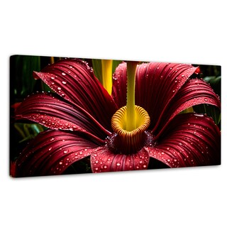 Foto 1 | Cuadro Decorativo Canvas Eterna Flor Extraña 120x60
