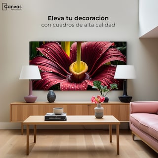 Foto 3 | Cuadro Decorativo Canvas Eterna Flor Extraña 120x60