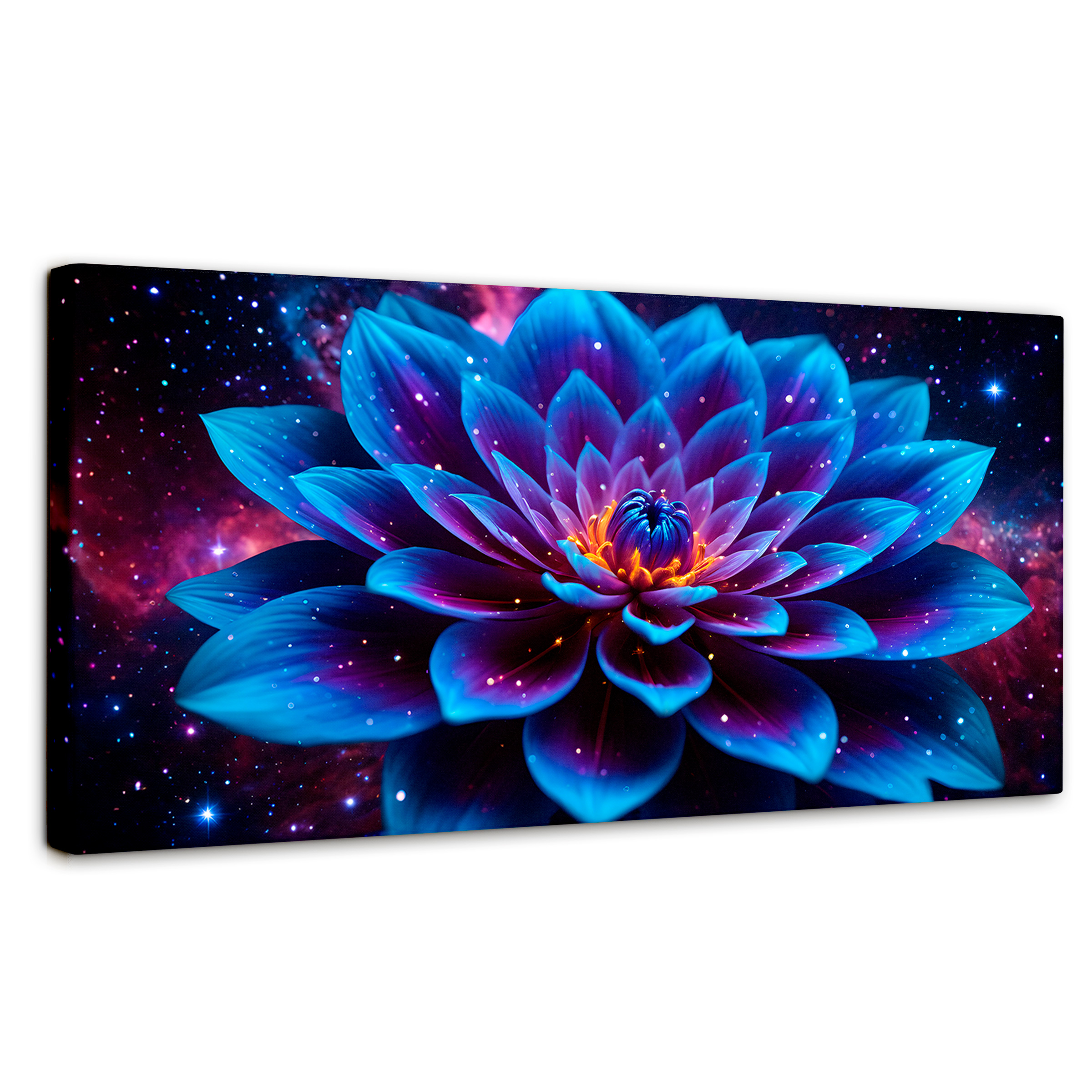 Foto 2 pulgar | Cuadro Decorativo Canvas Luz Violeta Divina 120x60