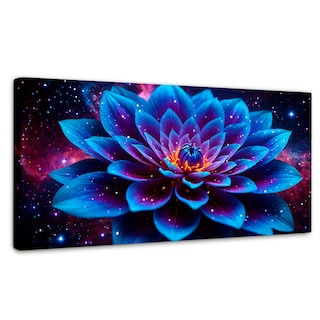 Foto 1 | Cuadro Decorativo Canvas Luz Violeta Divina 120x60