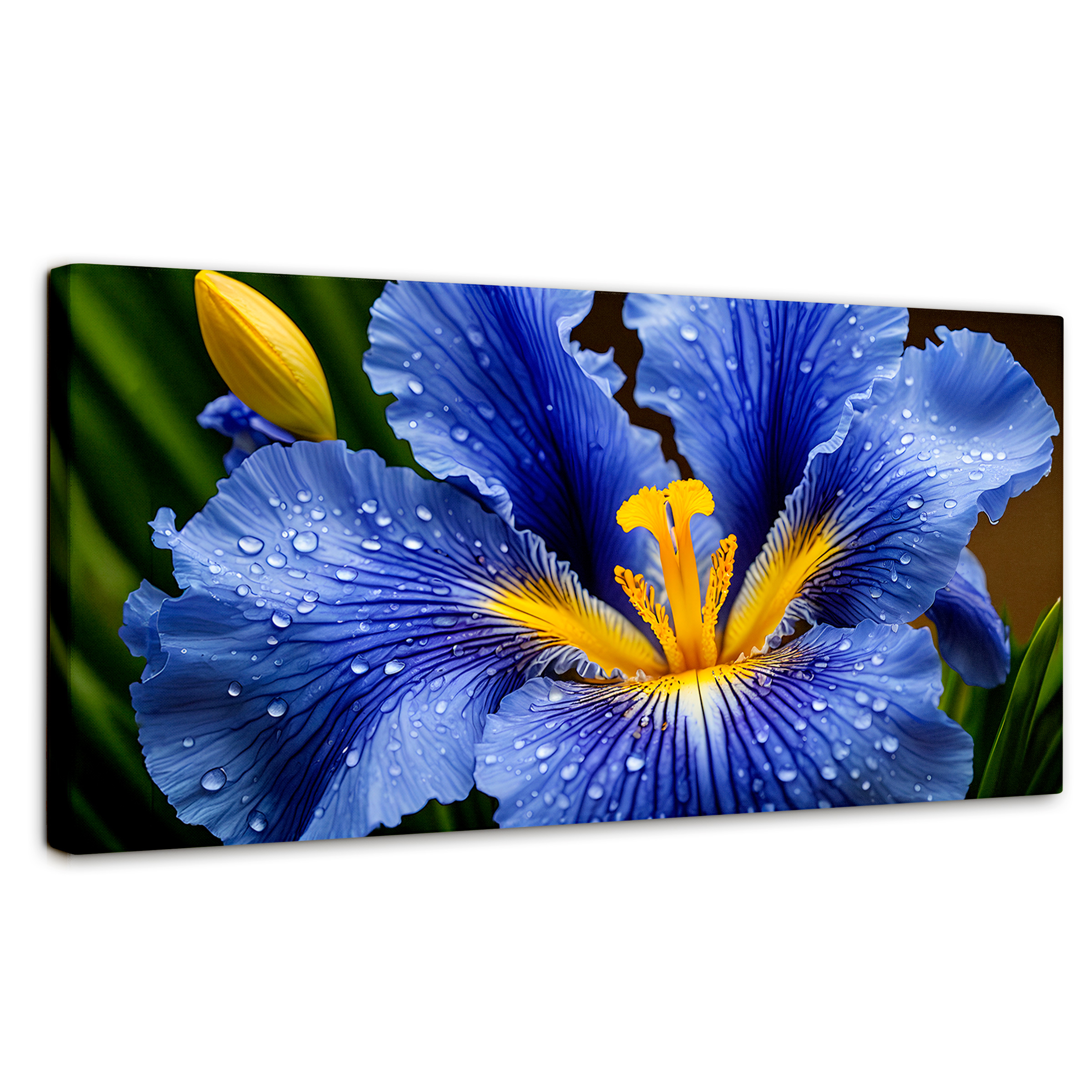 Foto 2 pulgar | Cuadro Decorativo Canvas Magia Flor Iris 120x60