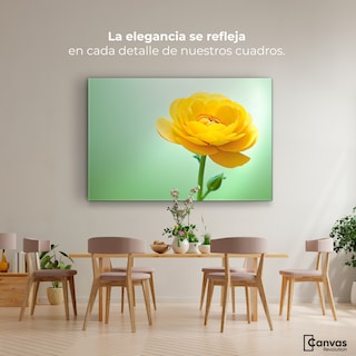 Foto 2 | Cuadro Decorativo Canvas Canto De Ranúnculo 90x60