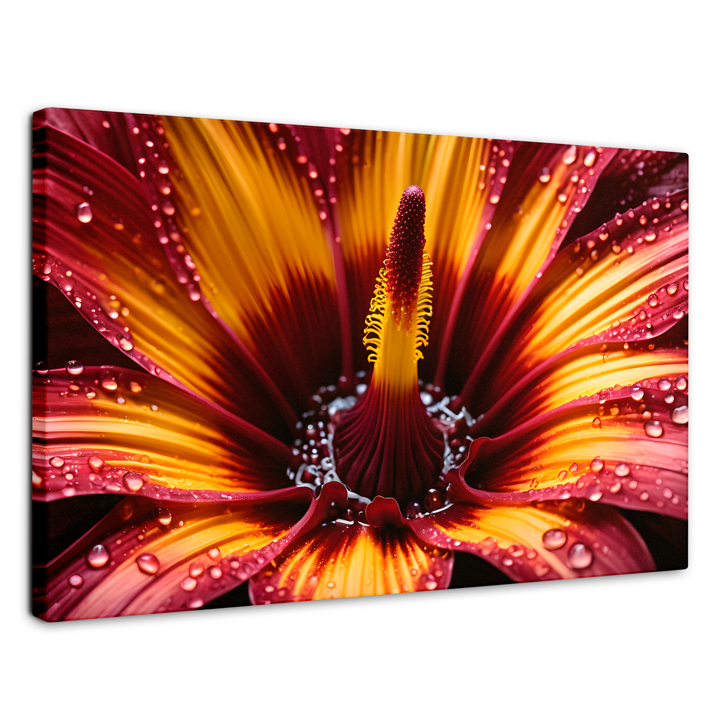 Cuadro Decorativo Canvas Flor Del Misterio 90x60