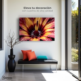 Foto 3 | Cuadro Decorativo Canvas Flor Del Misterio 90x60