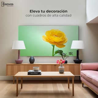 Foto 3 | Cuadro Decorativo Canvas Canto De Ranúnculo 120x60