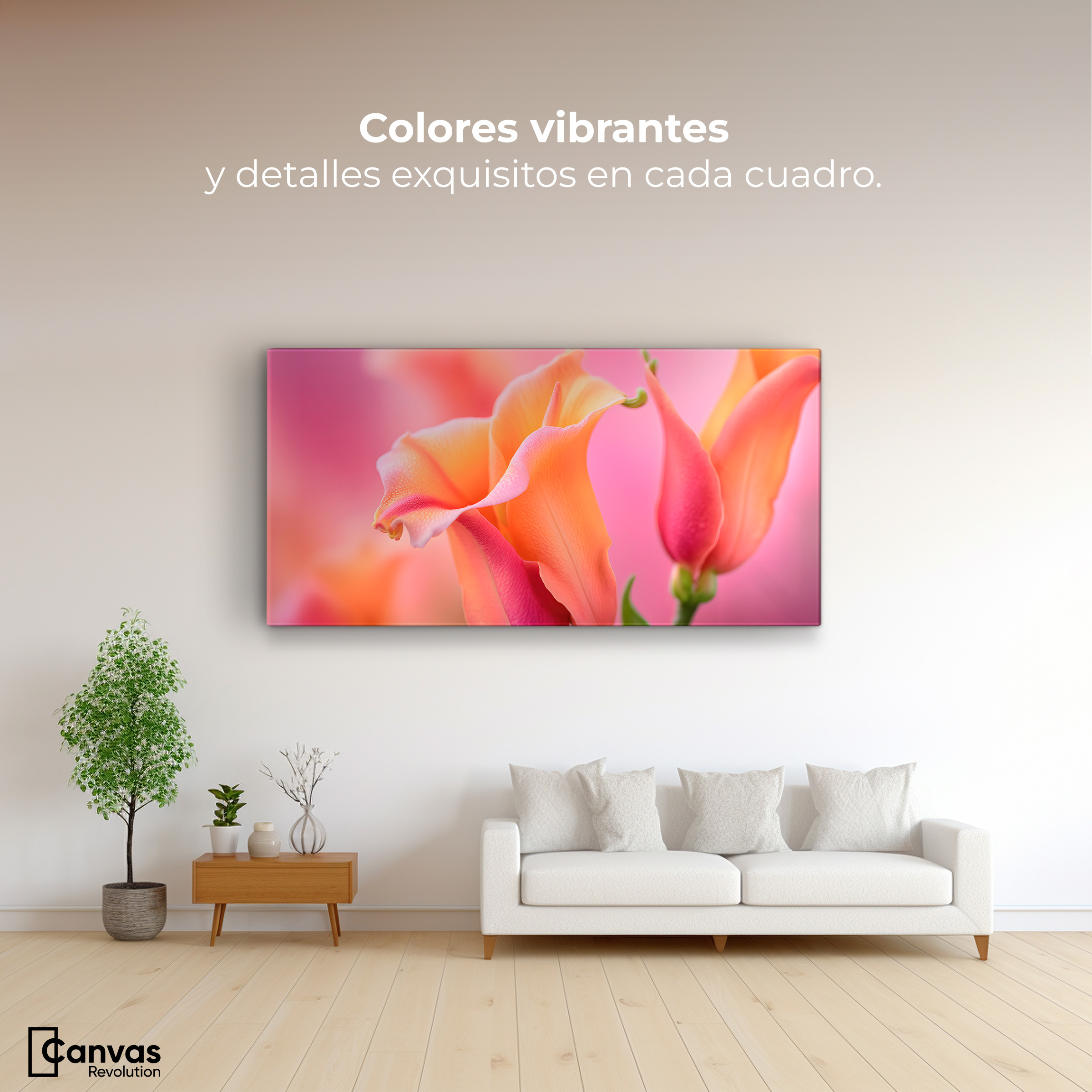 Foto 2 | Cuadro Decorativo Canvas Fragancia De Dragón 120x60