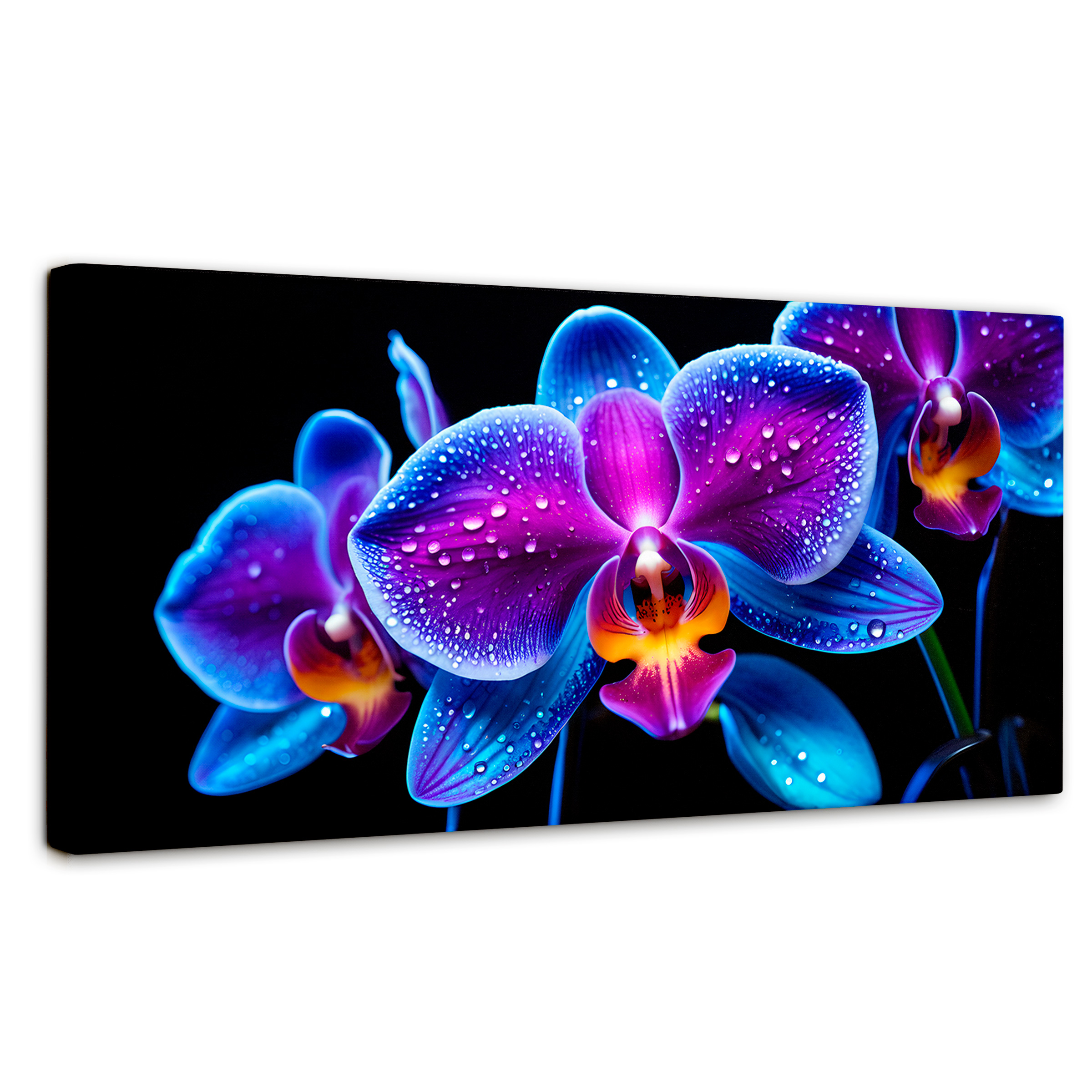 Cuadro Decorativo Canvas Orquídea Radiante 120x60