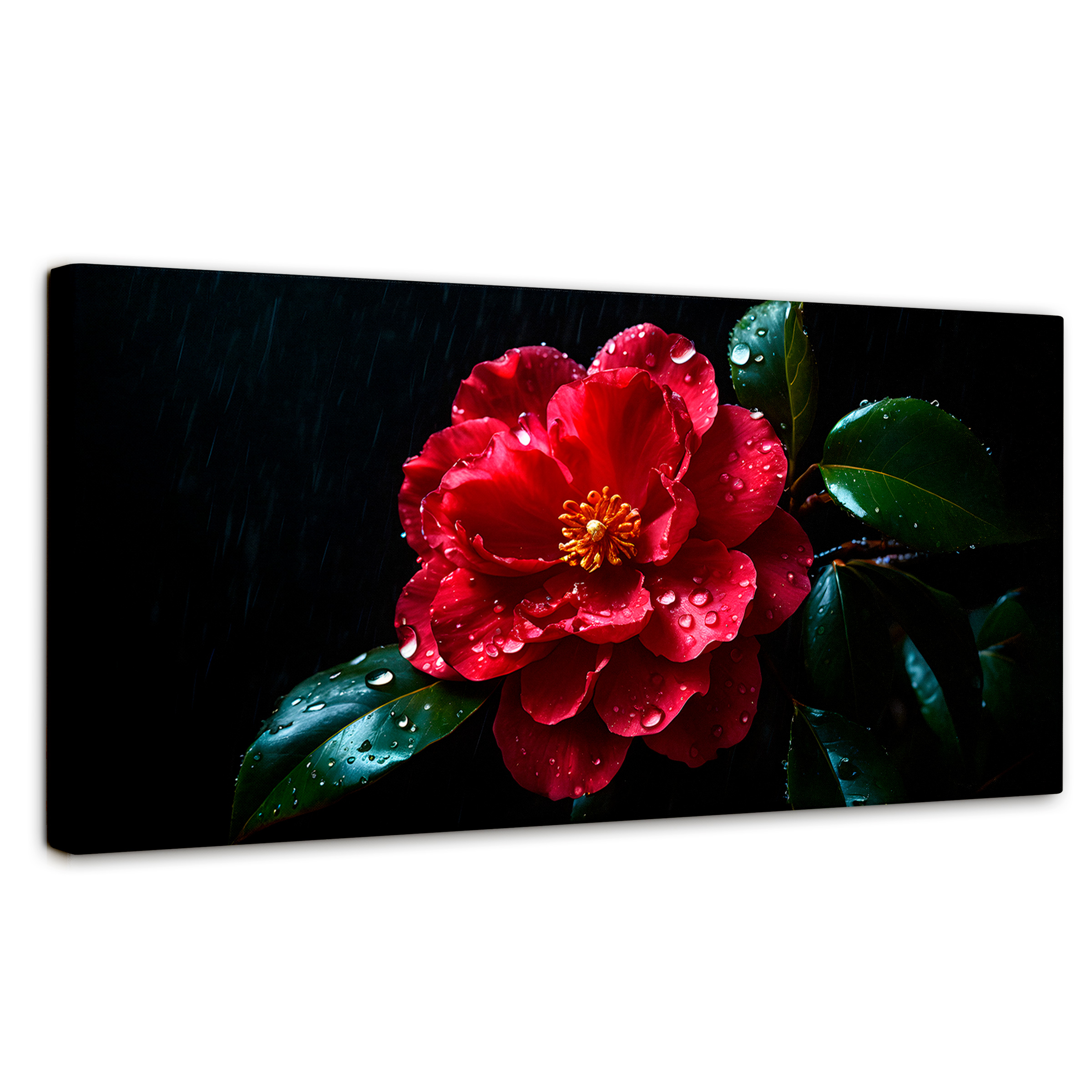 Cuadro Decorativo Canvas Magia De Camelia 120x60