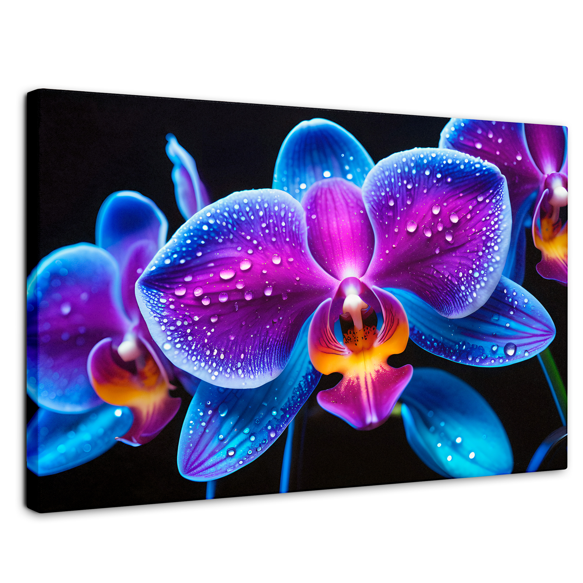 Cuadro Decorativo Canvas Orquídea Radiante 90x60