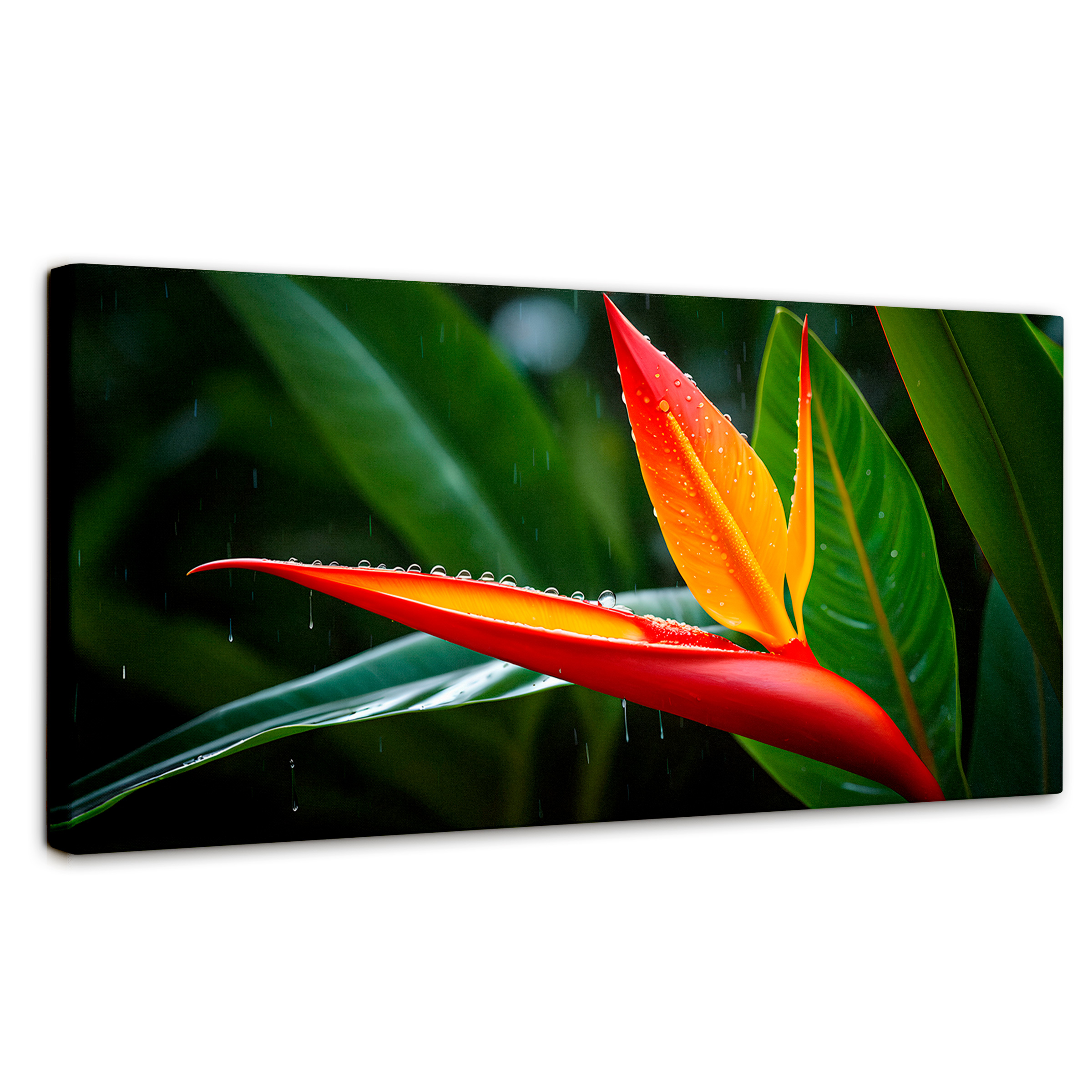 Foto 2 pulgar | Cuadro Decorativo Canvas Llama De Heliconia 120x60