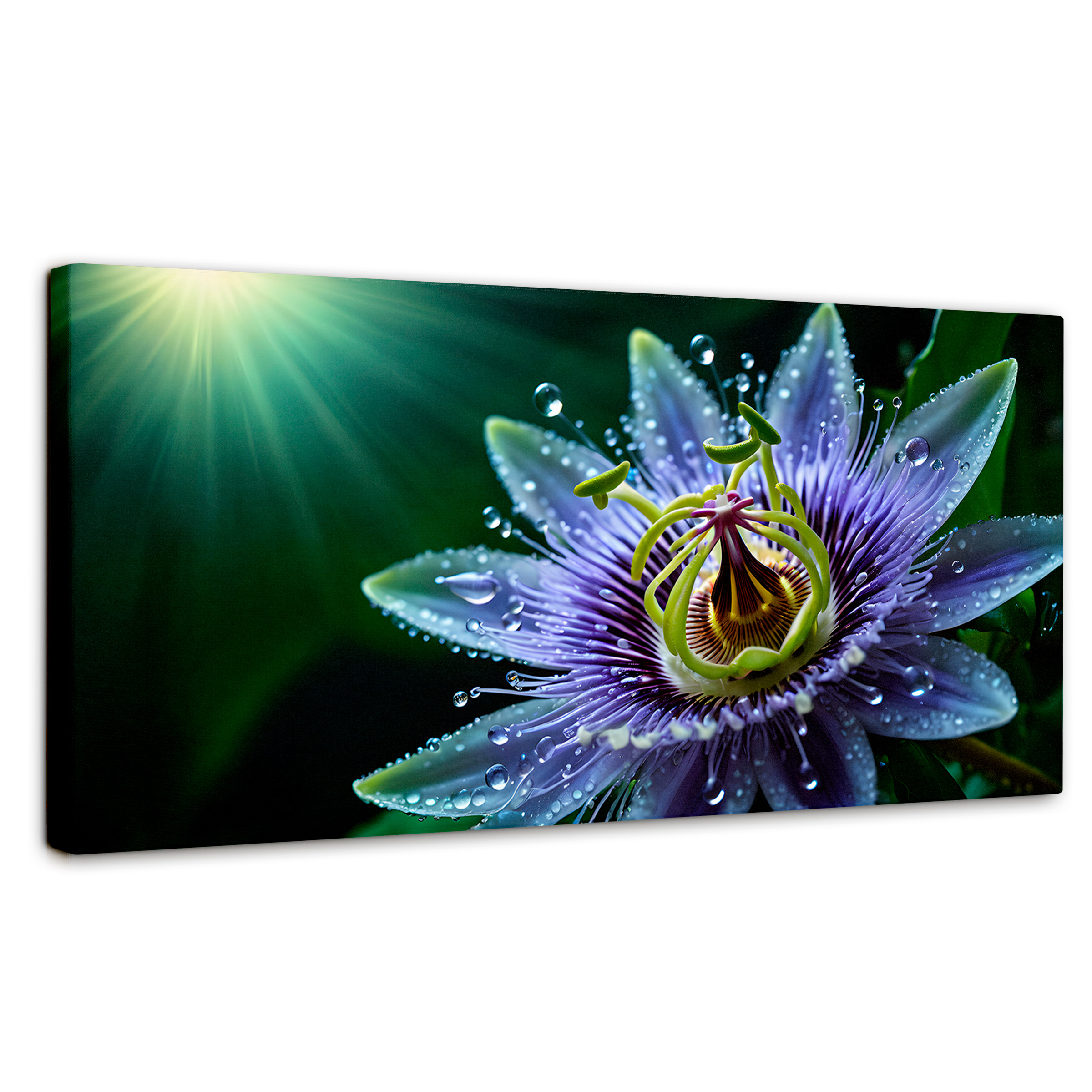 Cuadro Decorativo Canvas Pasión Flor Eterna 120x60