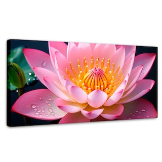 Foto 1 | Cuadro Decorativo Canvas Loto Dual Radiante 120x60