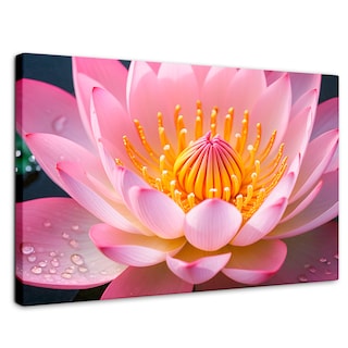 Foto 1 | Cuadro Decorativo Canvas Loto Dual Radiante 90x60