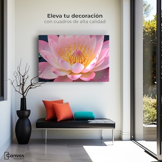 Foto 3 | Cuadro Decorativo Canvas Loto Dual Radiante 90x60