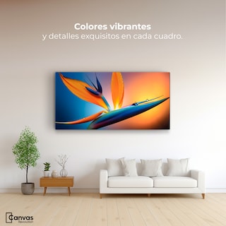 Foto 2 | Cuadro Decorativo Canvas Flor Paraíso Eterno 120x60
