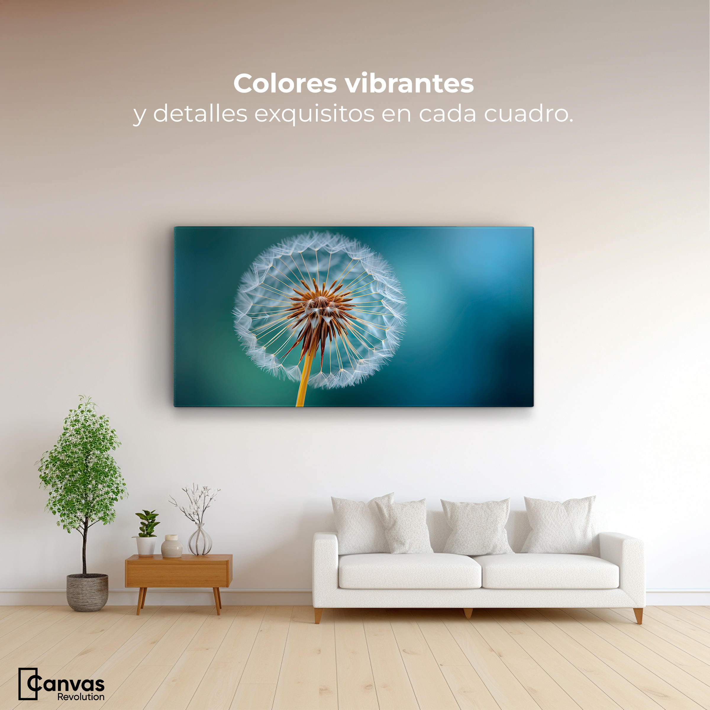 Foto 2 | Cuadro Decorativo Canvas Esencia Del Viento 120x60