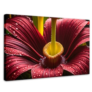 Foto 1 | Cuadro Decorativo Canvas Eterna Flor Extraña 90x60