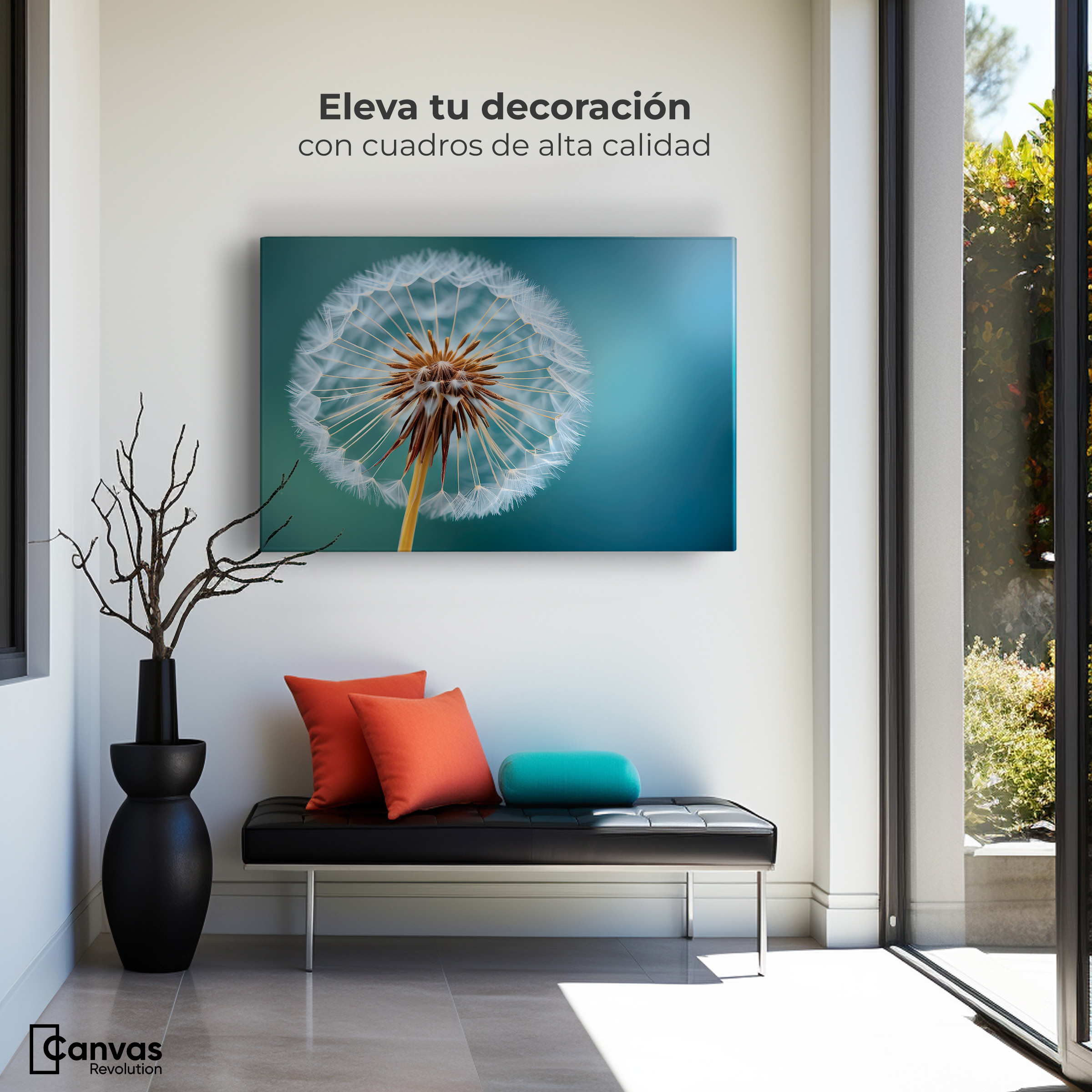 Foto 4 pulgar | Cuadro Decorativo Canvas Esencia Del Viento 90x60